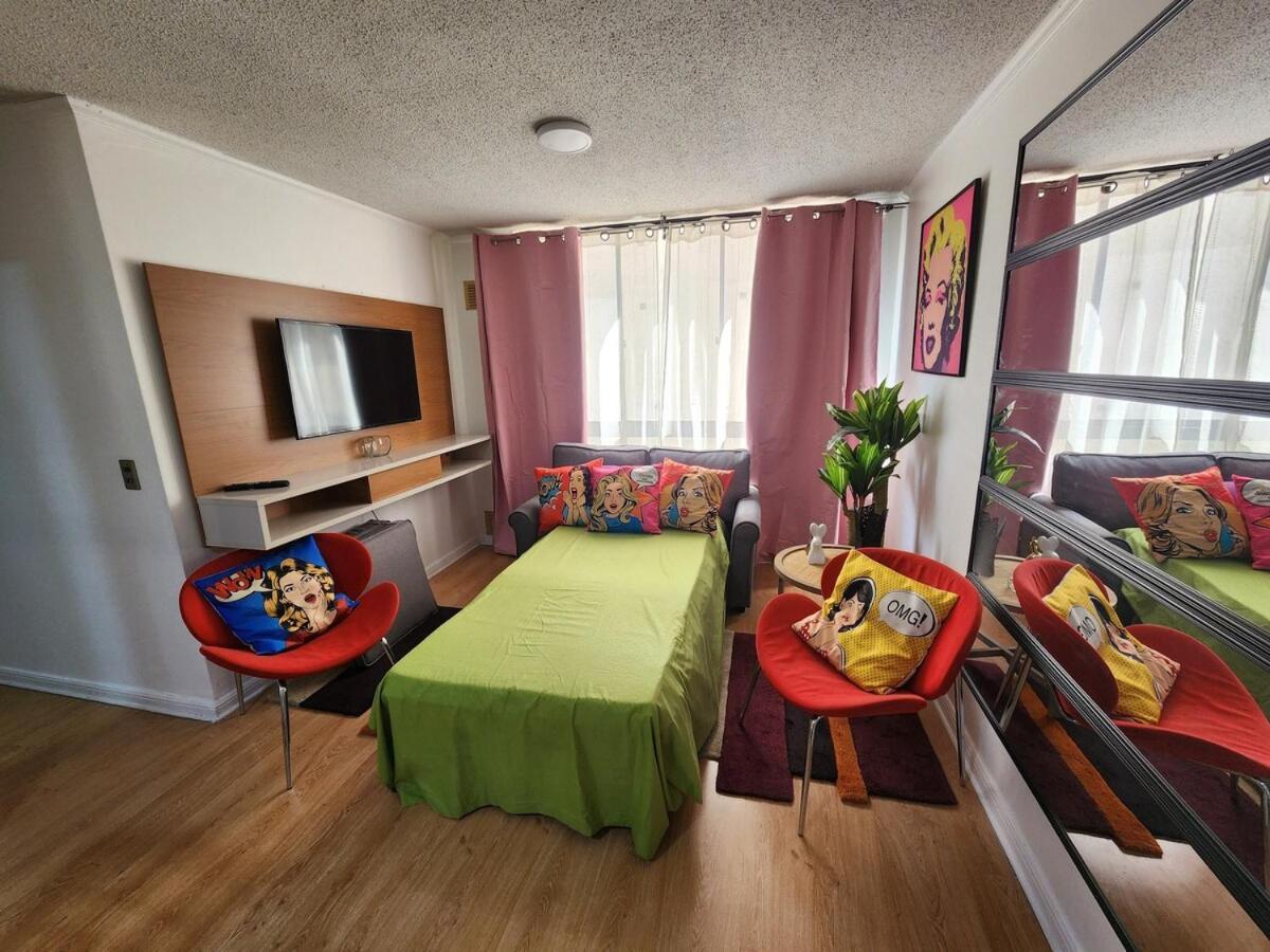 Apartamento Dpto Tematico Al Estilo Popart En El Centro Para 5Pers Santiago